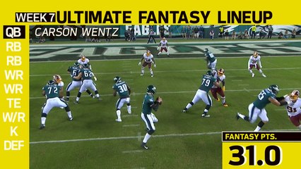 Ultimate Fantasy Lineup: Week 7