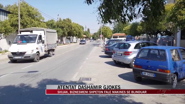 Atentat Dashamir Gjokës, shpëton falë makinës së blinduar - News, Lajme - Vizion Plus