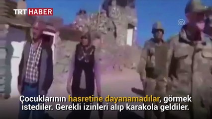 Mehmetçiğe anne sürprizi