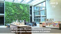 Bloomberg unveils new European headquarters in London