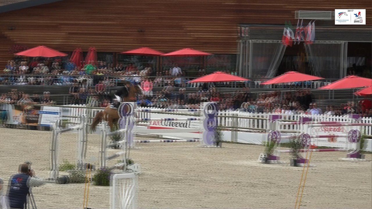 GN2017 | Etape 7 - Rosières aux Salines | Pro Elite Grand Prix (1,50 m) | Jean Charles GRANDMONTAGNE | UNIVERS DE MAUGRE