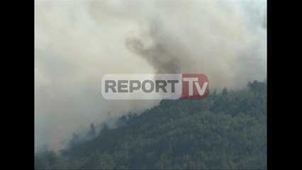Report TV - Kurbin, asfiksohet një banor nga flakët, vijon lufta me zjarret