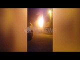 Ora News -  Zjarr i madh në një pallat në zonën e ish-Bllokut