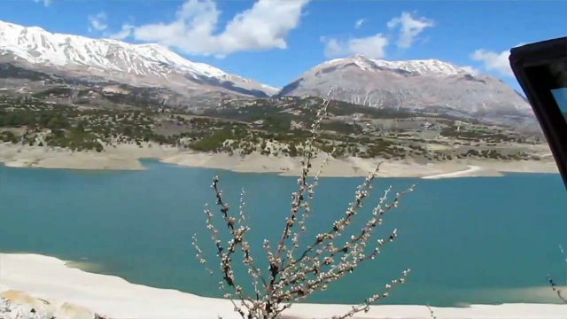Kaş gömbe beldesi akdağ 3014 metre ve baraj gölü