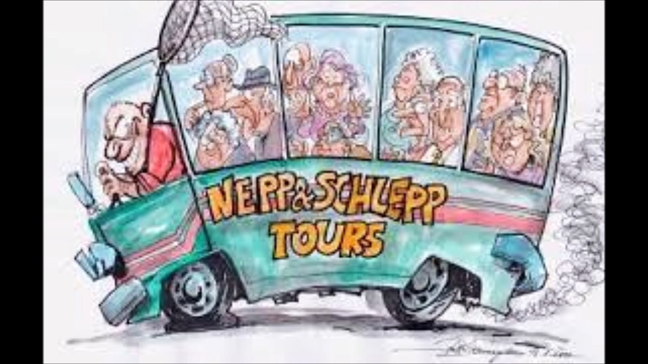 Unsere Oma geht so gern auf Kaffeefahrt