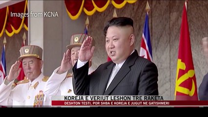 Koreja e Veriut lëshon tre raketa balistike - News, Lajme - Vizion Plus