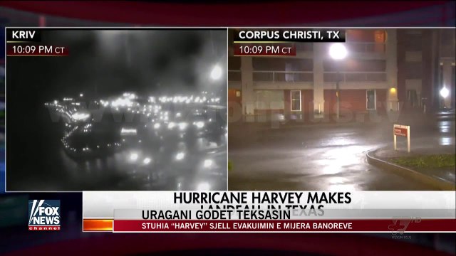 Uragani “harvey” godet Teksasin - News, Lajme - Vizion Plus
