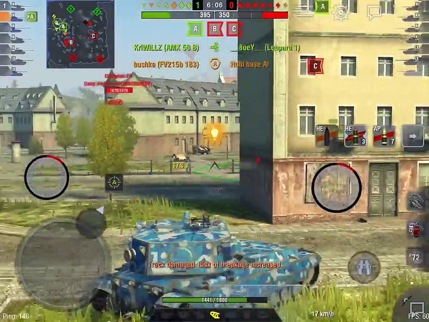 Fv215b 1 New Look On A Big Nasty World Of Tanks Blitz Video Dailymotion