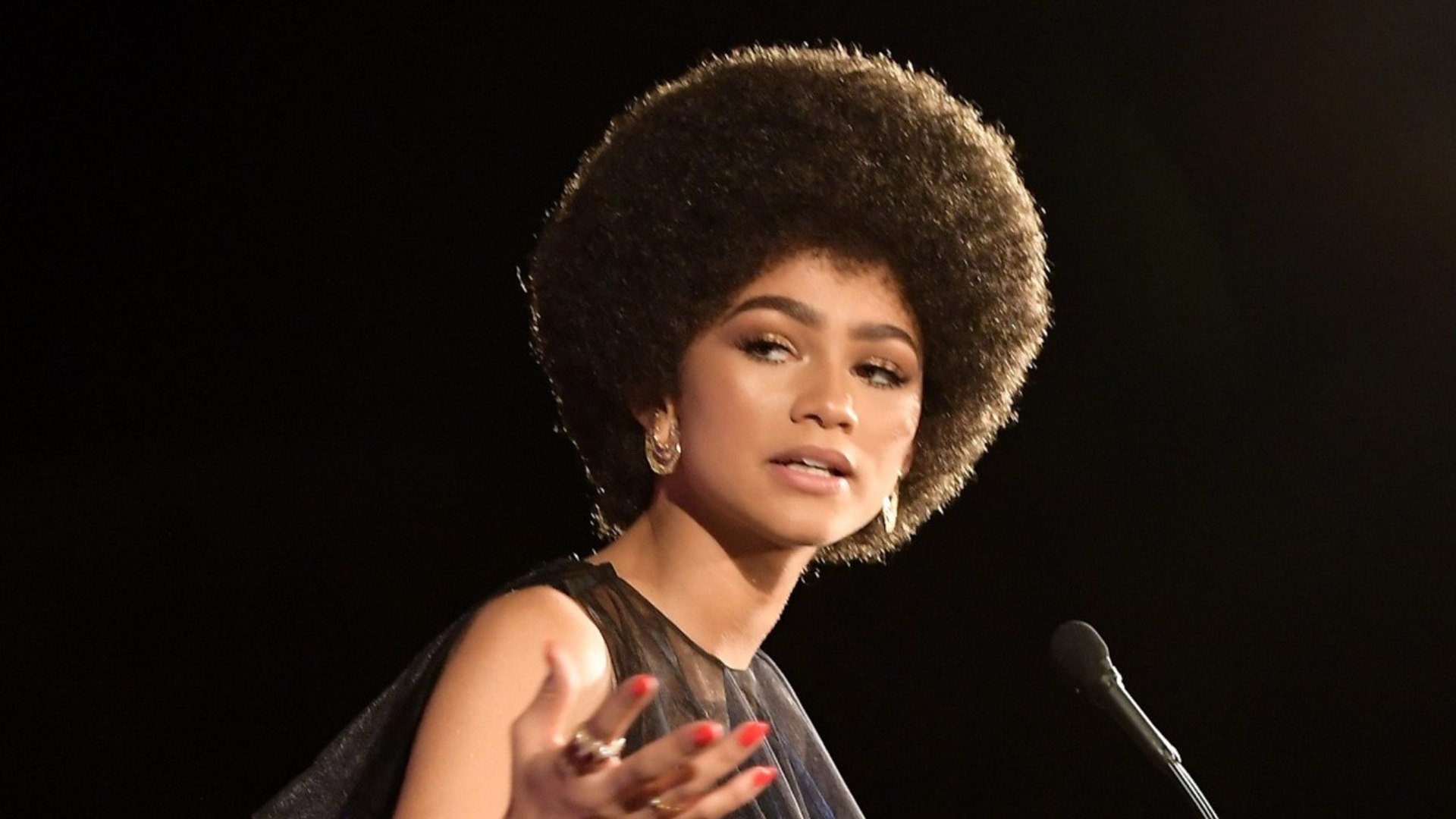 Zendaya Slays With An Afro Video Dailymotion