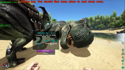 ARK SURVIVAL EVOLVED: HOW TO TAME A T-REX? WE DID IT - Episode 3