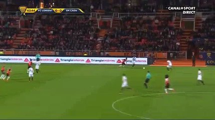 Christian Kouakou  Goal HD - Lorient	0-1	Caen 24.10.2017