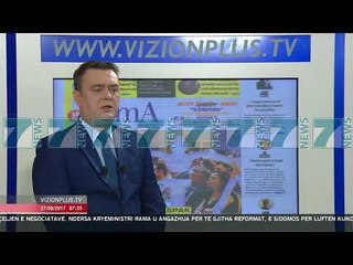 SHTYPI I DITES ME TITUJT E GAZETAVE SHQIPTARE 27 GUSHT 2017 - News, Lajme - Kanali 7
