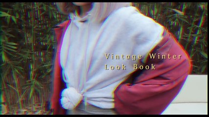 VINTAGE Winter Fashion Lookbook ♡ SOCAL Adventure