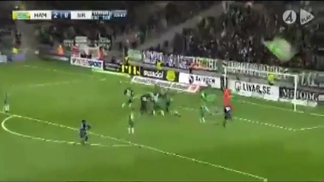 Hammarby 2:1 Sirius  (Swedish Allsvenskan. 23 October 2017)