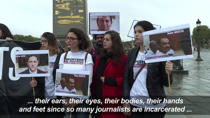 Reporters Without Borders denounce Egypt's Sisi visit to Paris