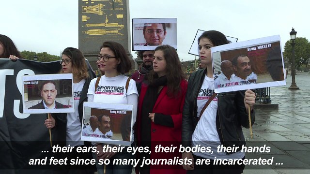 Reporters Without Borders denounce Egypt's Sisi visit to Paris