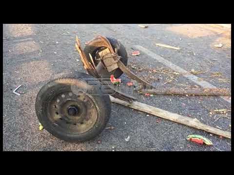 Aksidenti në Fier-Lushnje - Zetori përplaset me Benzin, një i vdekur e dy të plagosur