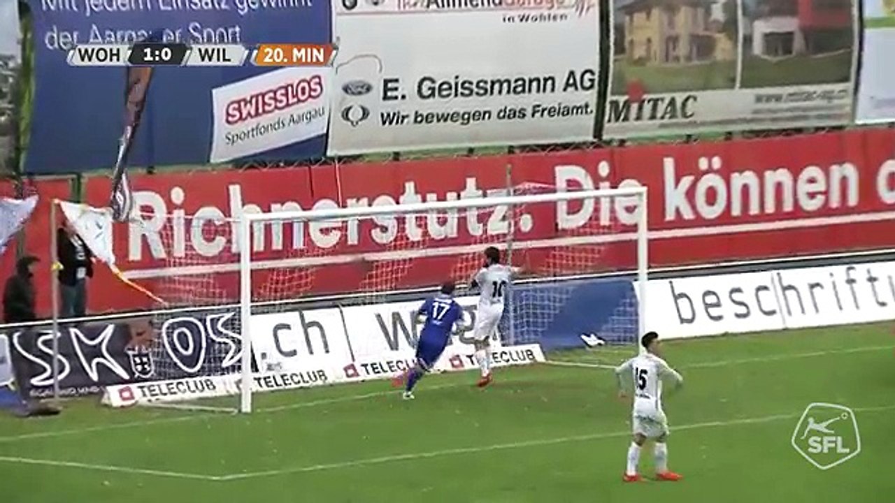 Wohlen 2:2 Wil ( Swiss Challenge League. 22 October 2017)