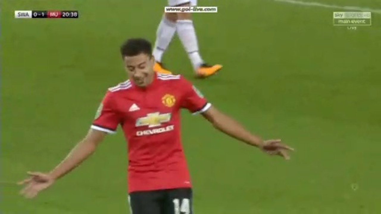 Jesse Lingard Goal HD - Swansea City 0-1 Manchester United 24.10.2017
