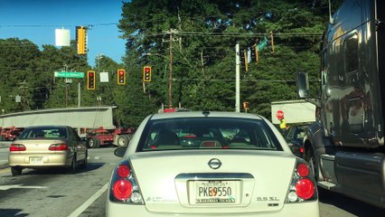 Oversized Load Crashes Down