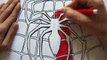 How to draw a Spider man Logo (Ehedov Elnur) Как нарисовать Логотип Человека -паука