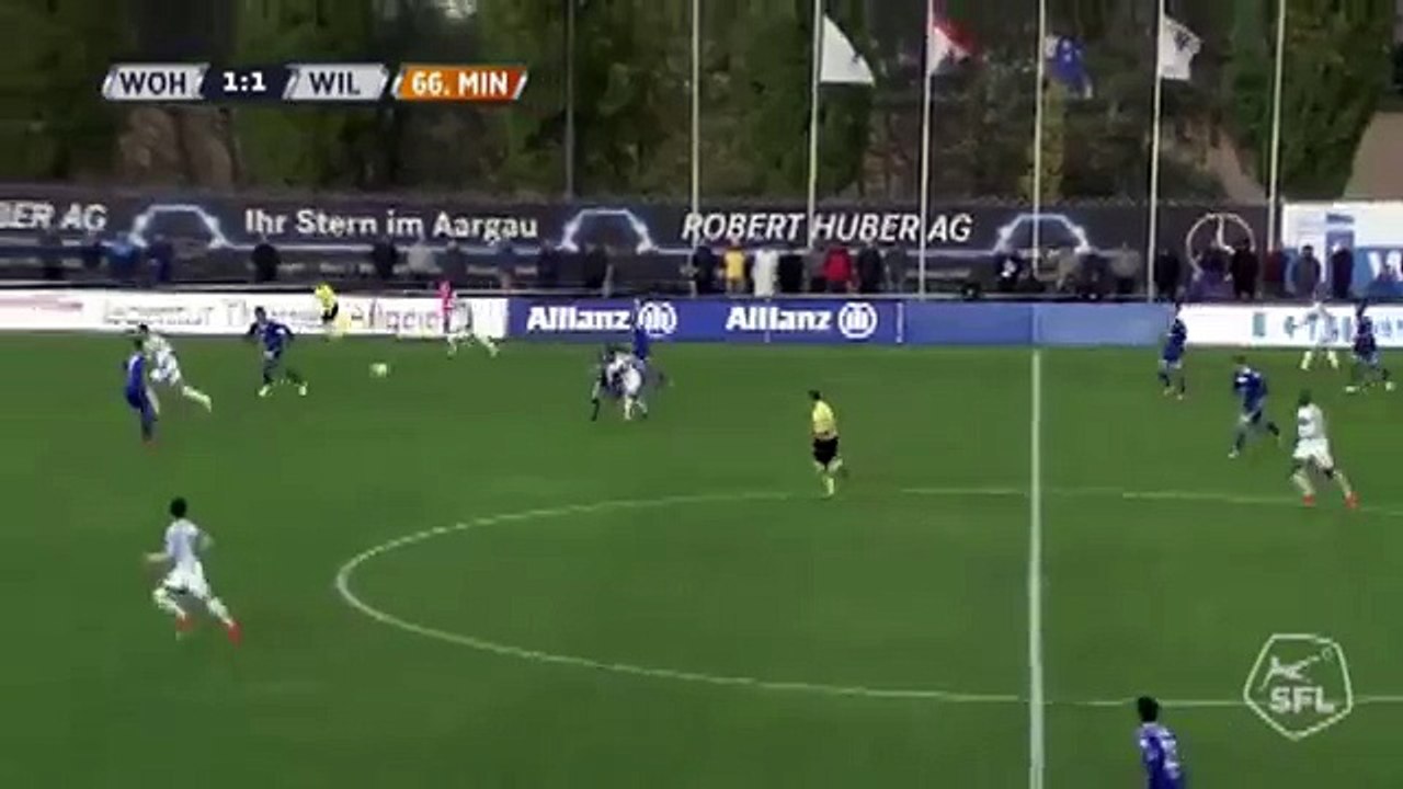 Wohlen 1:2 Wil ( Swiss Challenge League. 22 October 2017)