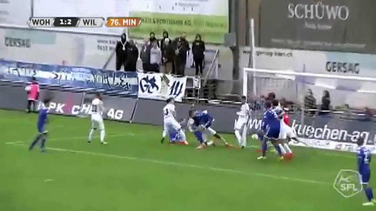 Wohlen 2:2 Wil ( Swiss Challenge League. 22 October 2017)