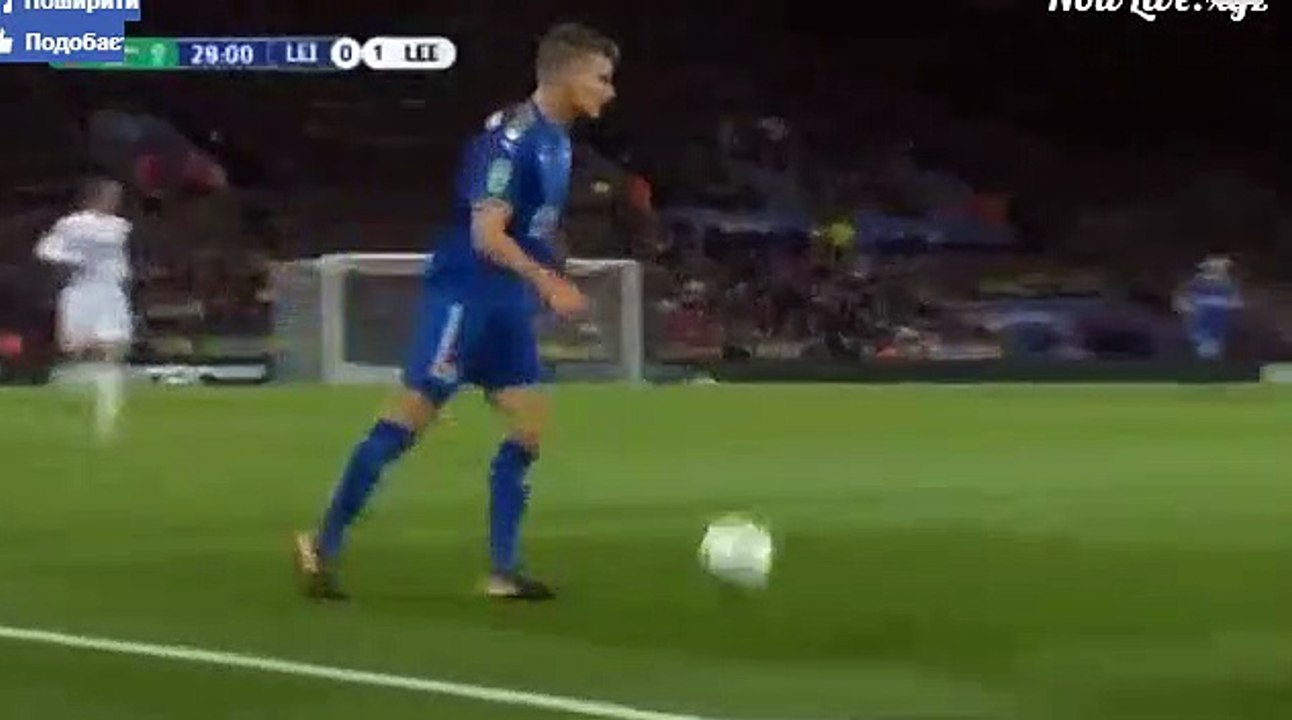 Kelechi Iheanacho GOAL HD - Leicester 1-1 Leeds 24.10.2017