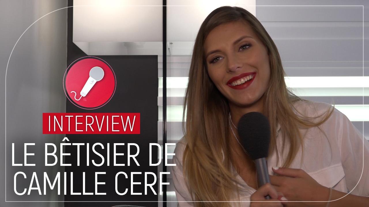 Pire chute, moments de solitude, fous rires... Le bêtisier de Camille Cerf