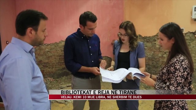 Bibliotekat e reja në Tiranë. Veliaj: Kemi 10 mijë libra - News, Lajme - Vizion Plus