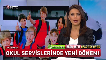 Beyaz Haber'den okul servisi baskını