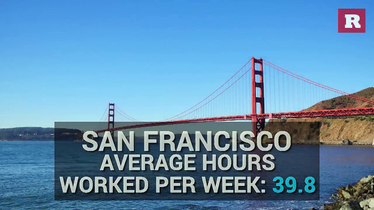 Americans work hardest in these cities | Rare News