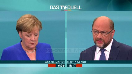 Debati Merkel-Schulz, kancelarja u reziston sulmeve - Top Channel Albania - News - Lajme