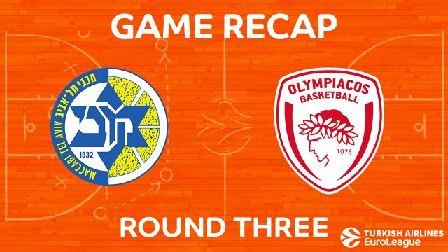 Highlights: Maccabi FOX Tel Aviv - Olympiacos Piraeus