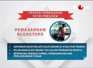 Prosesi Pernikahan Putri Presiden