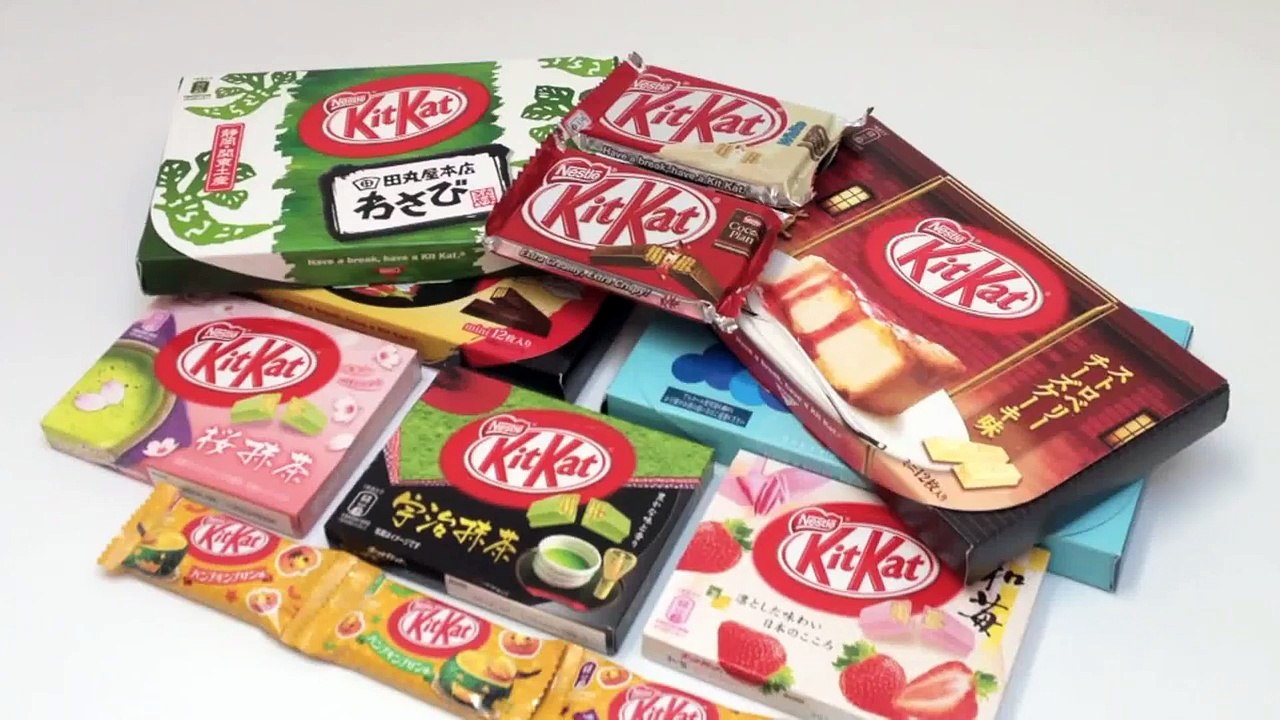 Japanese Kit Kat Assorted Chocolates - My Kit Kat Collection Chocolate Nestlé