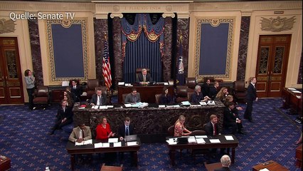 Republikanische Senatoren rechnen mit Trump ab