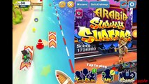 Subway Surfers Arabia VS Talking Tom Jetski iPad Gameplay HD #7