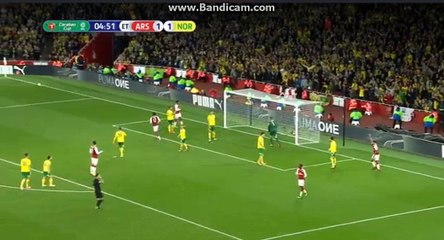 Super Goal Eddie Nketiah 2 - 1 ARSENAL VS NOEWICH 24.10.2017 HD