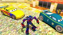Disney cars Jeff Gorvette & Lewis Hamilton Transformers Bumblebee & Optimus Prime