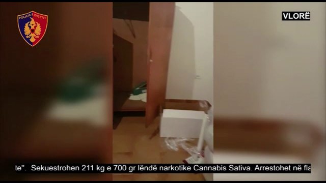 POLICIA E VLORES SEKUESTROI 212 KG KANABIS, ARRESTOHET NJE PERSON, DY TE TJERE NE KERKIM LAJM