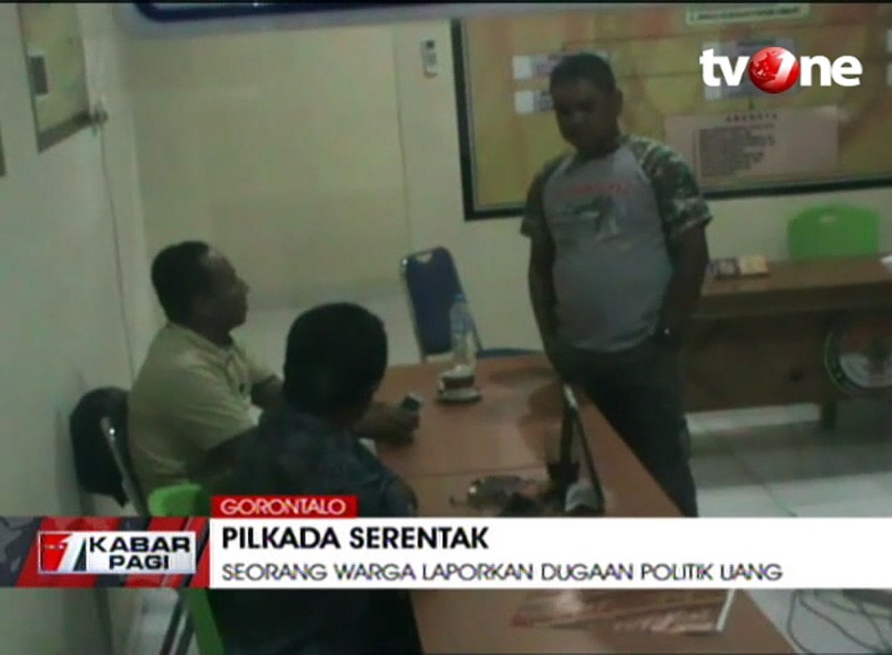 Warga Laporkan Dugaan Politik Uang di Pilkada Gorontalo
