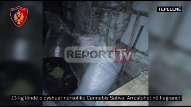 Report TV - Tepelenë,kapen 123 kg kanabis pranga 58-vjeçarit, procedohet i moshuari