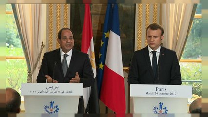 Macron e Sissi: Falou-se muito de negócios e pouco de direitos humanos