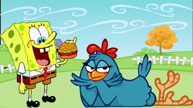Desenhos da Galinha Pintadinha completo e Desenho Bob esponja em Português