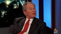 Jimmy Kimmels FULL INTERVIEW with President George W. Bush