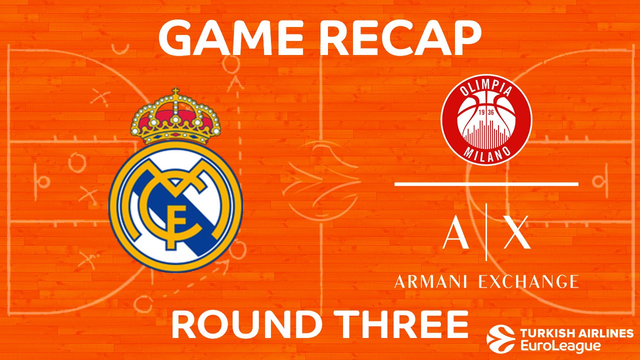 Highlights: Real Madrid - AX Armani Exchange Olimpia Milan