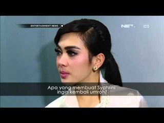Syahrini berangkat umroh bersama keluarga