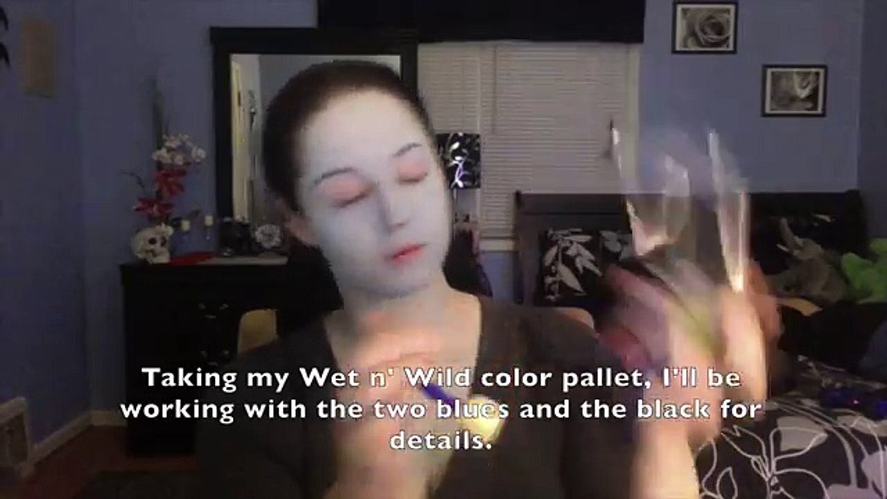 The Nightmare Before Christmas Sally Makeup Tutorial