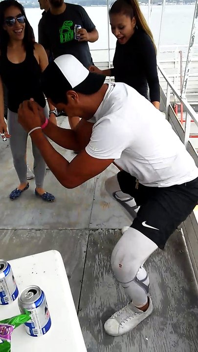 Dancing on Boat Fail